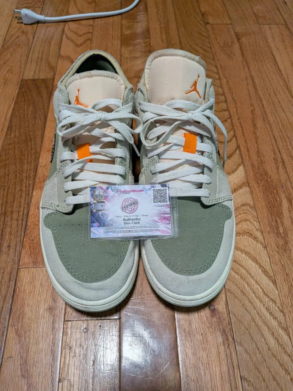 Air Jordan 1 Low SE Craft Sky J Light Olive Size 12